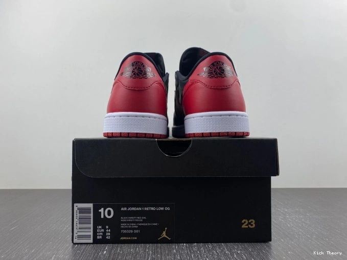 Kick Theory 1 Bred Low 705329-001 Jordan Air Retro 0721